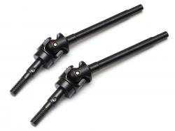 Miscellaneous All BADASS™ Ultra Hard Steel Universal Driveshaft for BRX70 PHAT™ Axle #BRLC7022 (2pcs) Black by Boom Racing