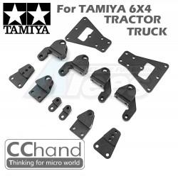 Miscellaneous All Tamiya 6X4 Truck - Chassis Rise Assembly by CChand