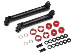 Axial SCX10 II BADASS™ HD Steel Center Drive Shaft Set for Axial SCX10 II Kit Front & Rear (2) [Recon G6 Certified] by Boom Racing