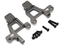 Traxxas TRX-4 Aluminum Front Shock Tower (2) Gun Metal by Team Raffee Co.