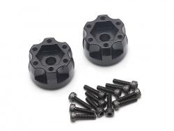 Miscellaneous All XT608 6-Lug Aluminum 12mm Wheel Hub Adapters 8MM Offset (2) by Boom Racing
