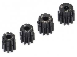 Miscellaneous All 32P Steel Pinion Gear Combo 9T-12T 3.175mm 4Pcs by Boom Racing