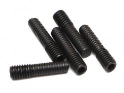 Miscellaneous All M3 1.9*12 SS Steel Driveshaft Screw Pin (5) by Boom Racing