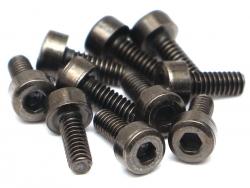 Miscellaneous All M2x5mm Socket Cap Screw 12.9 Grade Nickel Plated Screws (10) by Boom Racing