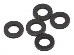 Miscellaneous All D4x7x1 Nylon Spacer Black (5) by Boom Racing