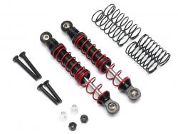 Boom Racing BRX01 Front Aluminum Double Spring Shocks 80mm w/ Optional Soft Springs (2) by Boom Racing