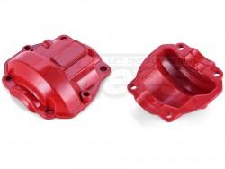 RGT 1/10 Rock Cruise EX86100 Aluminum Portal Axle Box Cover Red (2) by RGT