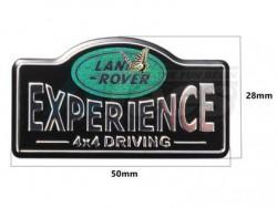 Traxxas TRX-4 Land Rover Experience 4x4 TRX4 Defender 3D Metal Badge Decal Sticker Plate 1Pair by Team DC