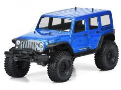Miscellaneous All Pre-Painted / Pre-Cut Jeep Wrangler Unlimited Rubicon (Blue) Body for 12.8 Wheelbase TRX4 by Pro-Line Racing