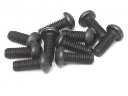 Miscellaneous All M3x8 RS Round Head Screw (10) by Team Raffee Co.