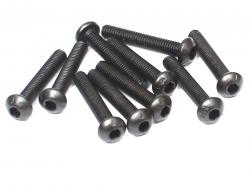 Miscellaneous All M3x18 RS Round Head Screw (10) by Team Raffee Co.