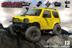 MST CMX 1/10 CMX 242MM (2.4G) w/ Jimny J3 Body RTR Flat Yellow by MST