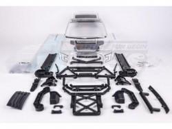 Traction Hobby Founder Offroad 4WD Crawler F150 Lexan Body Set (Clear) w/ Cage for Founder by Traction Hobby