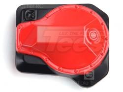 Traxxas TRX-4 Metal Pioneer Differential Cover Black & Red by GRC