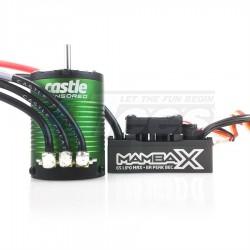 Miscellaneous All Mamba X 25.2V Waterproof Sensored ESC And 1406-4600KV Combo by Castle Creations