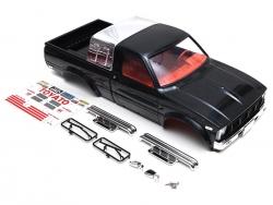 Miscellaneous All 1/10 4X4 Pick-Up Truck Hard Body w/ Full Interior 287mm Black by Team Raffee Co.