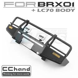 Boom Racing BRX01 ARB Front Bumper + IPF LED Light by CChand