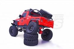 RGT 1/10 Rock Cruise EX86100 1/10 2.4G 4WD Upgrade Performance Rock Crawler EX86100 PRO Kit Red by RGT