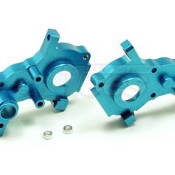 Team Associated RC10B4 Aluminum Rear Gear Box 2 Pieces Set Blue by GPM Racing