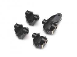 Traxxas TRX-4 Heavy Duty Brass Front & Rear Links Mount Set Black by Team Raffee Co.