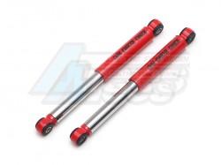Miscellaneous All 80mm Scale Aluminum Internal Shocks Set Red by King Kong RC