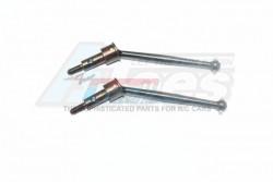 X-Rider Flamigo Harden Steel #45 Rear CVD Drive Shaft With Spring Steel Joint - 2Pcs Set by GPM Racing
