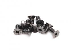 Miscellaneous All M3x6mm Counter Sunk Screw 12.9 Grade Nickel Plated Screws (10) by Boom Racing