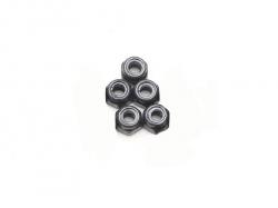 Miscellaneous All Non-Flanged Nylon Lock Nut M2.5 (5) by Boom Racing