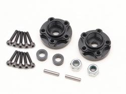Miscellaneous All XT500 5-Lug Aluminum 12mm Wheel Pin Hub Adapters 0MM Offset (2) by Boom Racing