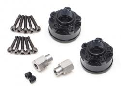 Miscellaneous All XT508 5-Lug Aluminum 12mm Wheel Hub Adapters 8mm Offset (2) by Boom Racing