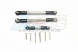 Traxxas Maxx Stainless Steel Adjustable Tie Rods - 9Pcs Set (Truck-89076-4) by GPM Racing