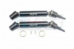 Arrma Granite Steel + Aluminium Front/Rear CVD Drive Shaft - 6Pcs Set Black by GPM Racing