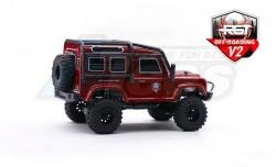 RGT 1/24 ADVENTURER 1/24 4WD Defender Crawler RTR Red by RGT