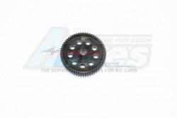 Axial Yeti Jr. Harden Steel #45 Spur Gear 60T - 1Pc Black by GPM Racing