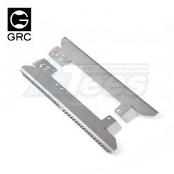 Axial SCX10 II Stainless Steel Both sides Chassis Protection For 1/10 Axial SCX10 II UMG10 by GRC