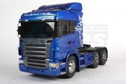 Tamiya 1/14 Truck Scania R620 (6x4 Highline) 1/14 Scania R620 Highline Blue Edition EP by Tamiya