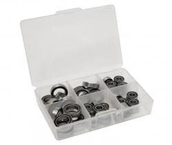 Axial Capra High Performance Full Ball Bearings Set Rubber Sealed (30 Total) by Boom Racing