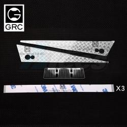 Traxxas TRX-6 Hood Diamond Plates for TRX4 G500 by GRC