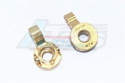 Tamiya CC02 Brass Front Knuckle Arms - 2Pcs Set by GPM Racing