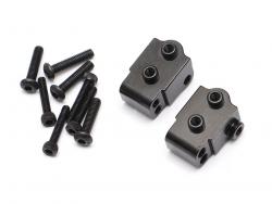 Element RC Enduro Aluminum Rear Low 4-Link Mount (2) Black by Team Raffee Co.