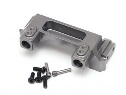 Element RC Enduro Aluminum Rear Bumper Mount Gun Metal by Team Raffee Co.