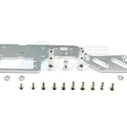 HPI RS4 3 Aluminum Radio Plate - 1 pc set Silver by GPM Racing