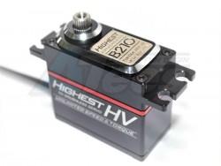 Miscellaneous All B210 Brushless Full Alum Servo (Torque) 0.09s 31.1kg-cm @ 7.4V by Highest Servo