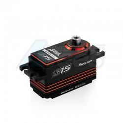 Miscellaneous All STORM S15 Low Profile HV Brushless Digital Servo 16.5kg / 229.1oz / 0.05s @8.4V SSR Red by Power HD