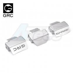 Traxxas TRX-6 Stainless Steel Axle Guard Plate Set by GRC