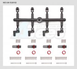 Orlandoo Hunter Model OH32P02 28mm Two-Stage Mini Alloy Damper Shocks  for 1/35 Scale Crawler (4) by Orlandoo Hunter Model