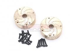 Traxxas TRX-4 Heavy Duty Brass Knuckle Weight (2) Type C 118g each for TRX4 by Team Raffee Co.