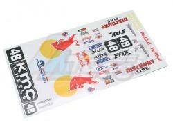 Miscellaneous All Red Bull Sticker for TS401 by Team C