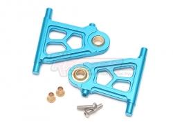 Tamiya TT-02 Aluminum Front Lower Arm (2) Blue by Team Raffee Co.