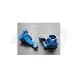 Tamiya DF-03 Aluminum Front Knuckle Arm - 1PR Blue by GPM Racing
